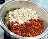 Foto langkah ke 1 dari resep Bubur Jali jali ubi.