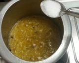 A picture of step 2 of Matar paneer.
