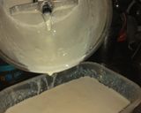 A picture of step 6 of Kesar-Pista ice cream for contest.