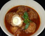 Foto langkah ke 4 dari resep Semur Bola Bola Daging isi Telur Puyuh.