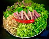 A picture of step 7 of Bún Mắm.