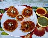 A picture of step 5 of Super healthy sprouted moong Methi pancake.