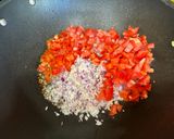 A picture of step 2 of Pork Giniling.