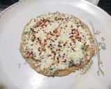 A picture of step 11 of Veg Cheese Paneer Pan Pizza.