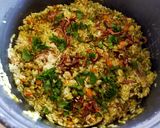 A picture of step 6 of Kerala Style Veg Biryani.