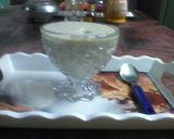 A picture of step 2 of Banana cake milkshake.
