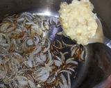 A picture of step 5 of Karele chane ki daal.