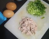 Foto langkah ke 1 dari resep Martabak Telur Tahu Bakso Kulit Pangsit.