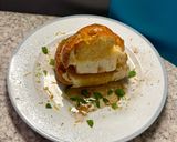 Φωτογραφία βήματος 6 της συνταγής Sandwich (sweet & cheesy) - γλυκό σάντουιτς με τσουρέκι