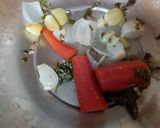 A picture of step 9 of Schezwan Soup.