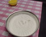 Foto del paso 3 de la receta Musse de naranja con gelatina de naranja cubierto con glaseado de caramelo