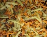 A picture of step 2 of Mango and turmeric chutney.
