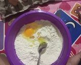 Foto langkah ke 2 dari resep Pizza mini (Saos pedas cm sedikit utk anak TK).