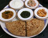 A picture of step 9 of Bihari Thali.