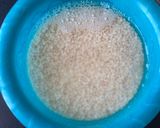 A picture of step 1 of Dahi vada.