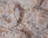 A picture of step 5 of Poha peas tikki.