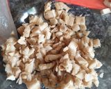 Une image de l'étape 2 de Gratin de crozet champignon/lardon/poulet.