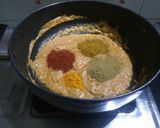 A picture of step 3 of Mix veg curry and garlic lachchha paratha.