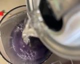 Une image de l'étape 1 de Cocktail saint Valentin sans alcool à la violette.