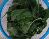 Foto langkah ke 1 dari resep Sayur bayam segar.