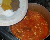 A picture of step 5 of Rice and stew with cabbage salad.