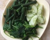 Foto langkah ke 5 dari resep Nasi Pecel Sambal Tumpang Khas Solo.