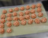 A picture of step 2 of Chicken Balls in Sotanghon.