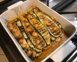 Une image de l'étape 9 de Courgettes grillées aux deux fromages et épices espagnoles.