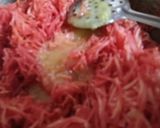 A picture of step 2 of Gajar Halwa.