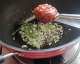 A picture of step 3 of Vegetable dry Manchurian.