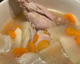 Foto langkah ke 3 dari resep Sup Ayam Bengkoang Jamur Wortel.