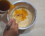 Foto langkah ke 4 dari resep Bolu karamel/bolu sarang semut 4 telur.