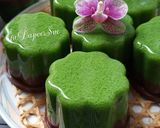Foto langkah ke 4 dari resep Puding Lumut Coklat Duo.