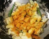 आलू सोया मेथी की सब्जी (aloo soya methi ki sabzi recipe in Hindi) रेसिपी चरण 2 फोटो