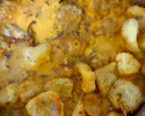 Foto langkah ke 4 dari resep Lontong Sayur Krecek Jantung Pisang.
