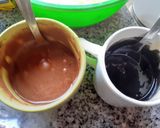 Foto del paso 3 de la receta: Bolo Oncinha - Receta Popular de Brasil 🇧🇷 Bizcochuelo Leopardo o Animal Print