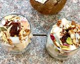 A picture of step 3 of Fruit Coconut parfait 🥥.