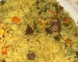 A picture of step 4 of Rice dish.
