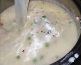 A picture of step 7 of Creamy macroni soup.