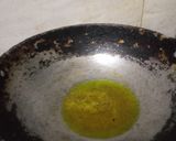 A picture of step 1 of Tangy potato sabzi.