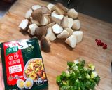 金沙杏鮑菇的食譜步驟1照片