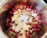Tonkababos kávétorta málnával recept fázis 5 fotója