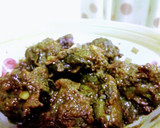 A picture of step 1 of Peppered Beef.