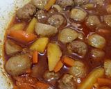 Foto langkah ke 6 dari resep Semur bola daging kentang #PR_AnekaSemur.