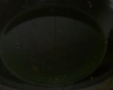 A picture of step 8 of Yam balls and egg into egg.