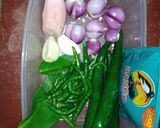 Foto langkah ke 2 dari resep Tumis Tempe Cabe Ijo.