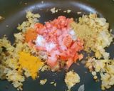 A picture of step 6 of Dhaba style masala ARBI(TARO).