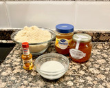 Foto del paso 1 de la receta: Pastel con crema de almendras y naranja (Cake with almond cream and orange jam)