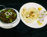 पंजाबी सूखे छोले विध गार्लिक नान (punjabi chole with garlic naan) रेसिपी चरण 8 फोटो