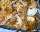 Foto del paso 5 de la receta: Pierna y contrapierna de pollo al horno con cosas